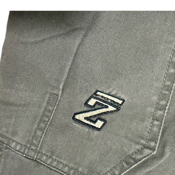 VINTAGE Zonz Canvas Pants Men 38 Wide Green Baggy Skateboarding Skater Y2K 90s - Picture 9 of 10